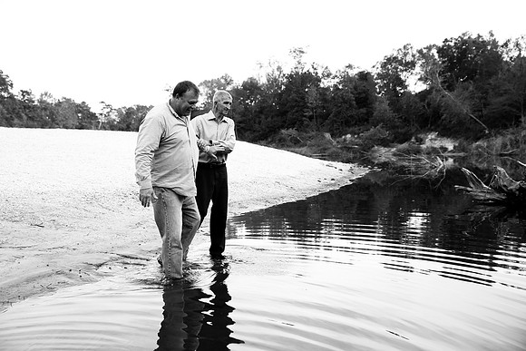Mississippi river baptism