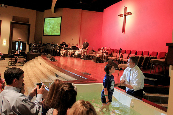 FBC Gulfport Miller baptism
