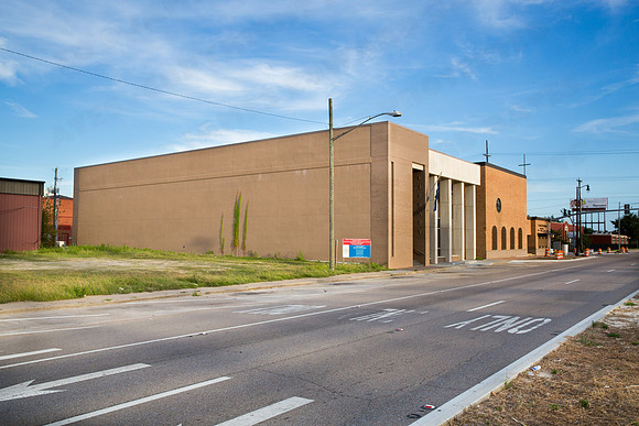 Public Library, Hwy. 49, downtown Gulfport
