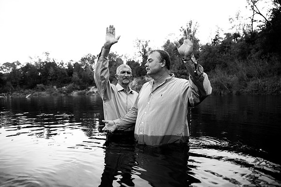 Mississippi river baptism