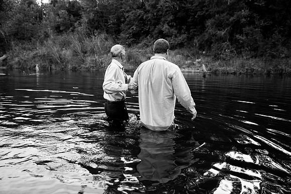 Mississippi river baptism